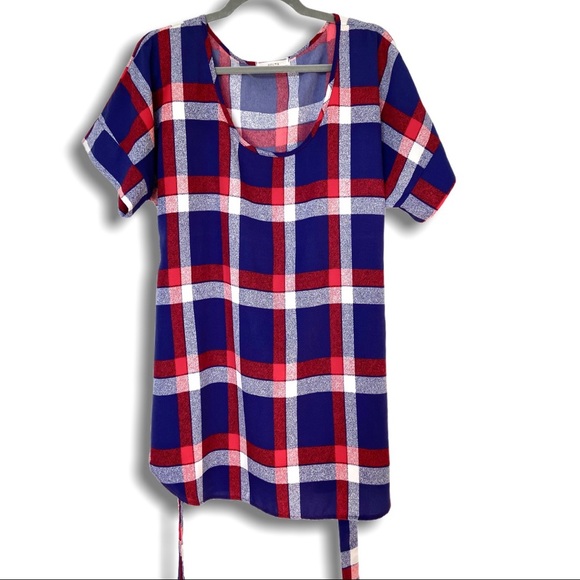 ModCloth Medium Format Memory Plaid Tunic - Picture 4 of 8